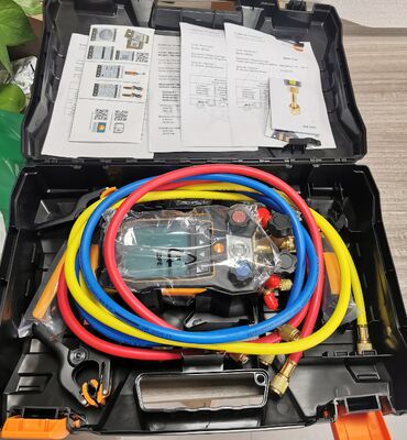 Testo 557s Smart Vacuum Kit with Wireless Temperature Probes IP54 Protection and A2L/A3 Compatibility