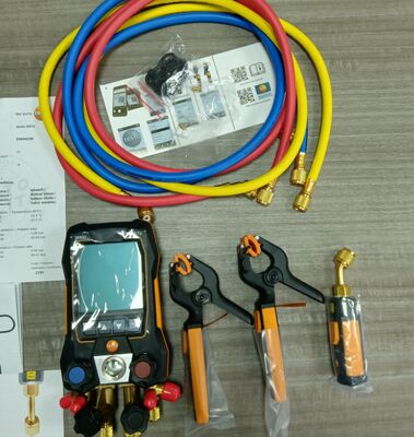 Testo 557s Smart Vacuum Kit with Wireless Temperature Probes IP54 Protection and A2L/A3 Compatibility