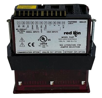 Red Lion Controls PAXP0000 5 Digit Display Programmable Function Keys CE Approved Process Input Meter