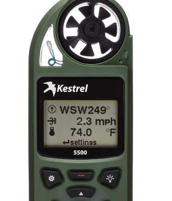 Kestrel 5500 Weather Meter，provides the same trusted accuracy, reliability, and usability as the original Kestrel 4500
