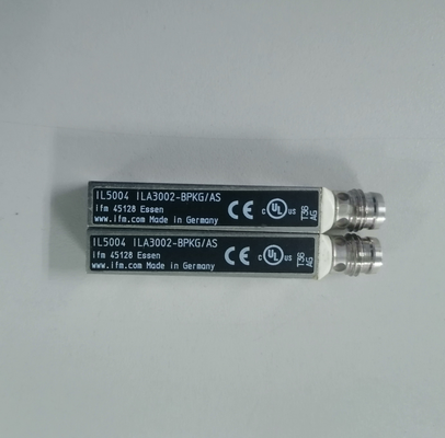New Original German IFM IL5004 Inductive Sensor PNP 2mm Sensing Range 10-36V DC