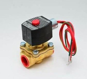 ASCO REDHAT SC8210G054 120V AC Brass Solenoid Valve Normally Closed 1 in Pipe Size
