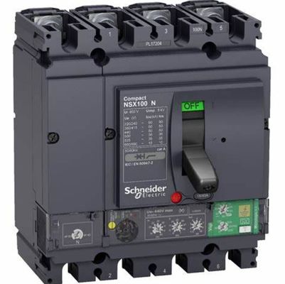 Schnerder C63N32D630 Circuit Breaker ComPacT NSX630N, 50kA At 415VAC, MicroLogic 2.3 Trip Unit 630A, 3 Poles 3d