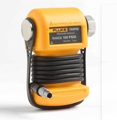Total Uncertainty 1-year1 ± 0.05% Fluke 750P03 Pressure Module With Lo Side Media 2 Dry Air