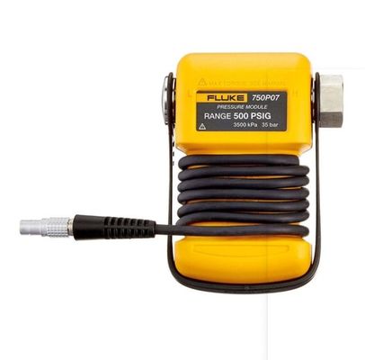 Total Uncertainty 1-year1 ± 0.05% Fluke 750P03 Pressure Module With Lo Side Media 2 Dry Air