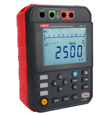 Original UNI-T UT512D/UT512E 2.5kV Insulation Resistance Testers