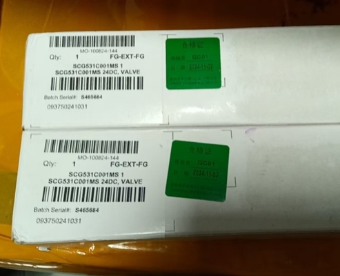 SCG531C001MS | ASCO | সোলেনয়েড ভালভ