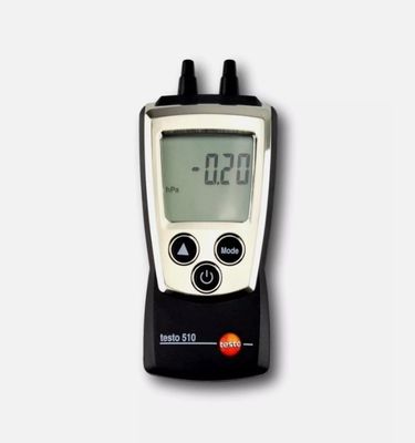 Testo 510 Differential Pressure Meter Testo510 Pressure Gauge 500 mbar Stock