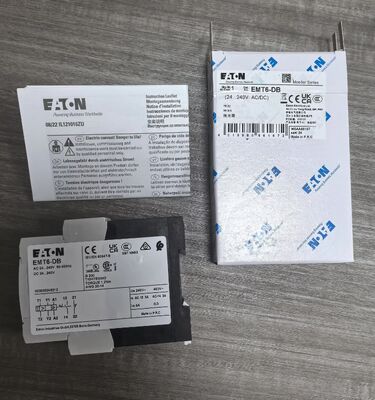 EATON EMT6-DB Thermistor Overload Relay for Machine Protection with 230V50/60Hz and Lock for Test Instruments
