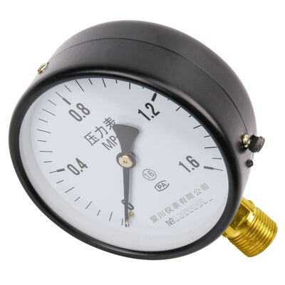 2 Inch Threaded Differential Pressure Gauge 1.5 Lbs Weight