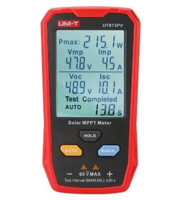 UNI-T UT673PV মডিউল সর্বাধিক পাওয়ার ভোল্টেজ বর্তমান পরীক্ষক