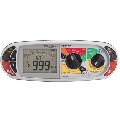 Megger MFT1721 Multifunction Installation Tester for Comprehensive Electrical Testing
