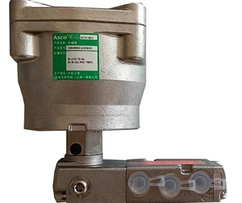 Asco WSNF8551A309MO 24VDC,পাইলট অপারেটেড SOLENOID ভ্যালভ-3/2 - 5/2,স্টেইনলেস স্টীল