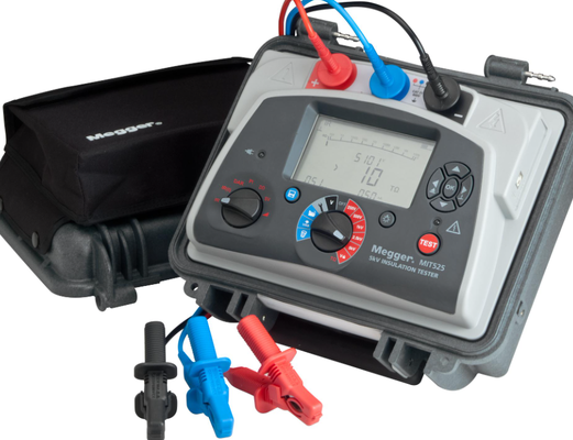 megger MIT Advanced 5 kV, 10 kV and 15 kV insulation resistance testers MIT525 , MIT1025, MIT1525