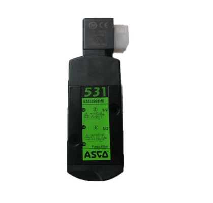 Asco সিরিজ 531 সোলিনয়েড স্পুল ভালভ SCG531C001MS বায়ুসংক্রান্ত সোলিনয়েড ভালভ