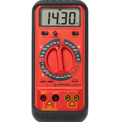 FLUKE Amprobe LCR55A পোর্টেবল LCR মিটার আবেশ, ক্যাপাসিট্যান্স, রেজিস্ট্যান্স, ট্রানজিস্টর, ডায়োড এবং মাইক্রোওয়েভ ডায়োড পরিমাপ করে