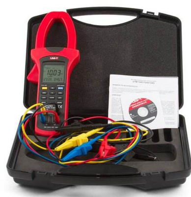 GENUINE-STOCK UNI-T UT243 Power and Harmonics Tester with 7~16V DC Range, 3~250Ah Capacity, and 1 Year Warranty