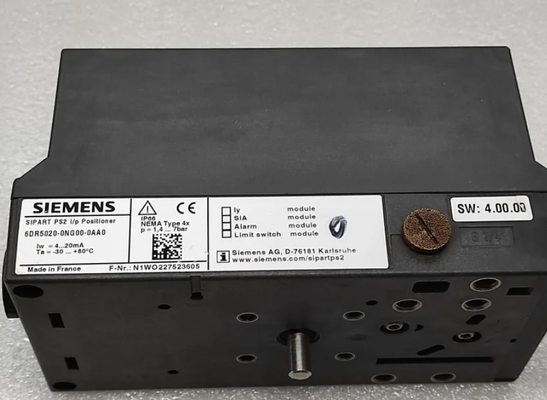 Siemenss SIPART PS2 SMART ELECTROPNEUMATIC POSITIONER FOR PNEUMATIC LINEAR AND PART-TURN ACTUATORS 6DR5010-0NG00-0AA0 6DR5020-0NG00-0AA0 