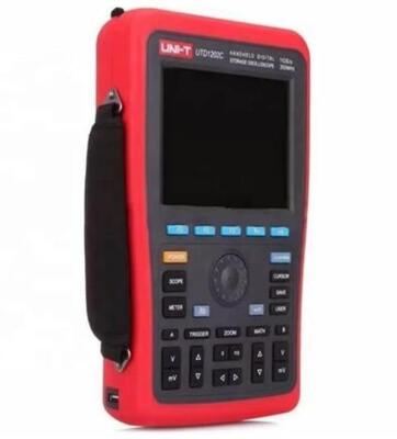 UNI-T UTD1202C Handheld Digital Storage Oscilloscope with 200MHz Bandwidth Dual-Channel Portable Waveform Generator and Multimeter