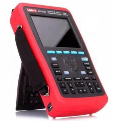 UNI-T UTD1202C Handheld Digital Storage Oscilloscope with 200MHz Bandwidth Dual-Channel Portable Waveform Generator and Multimeter