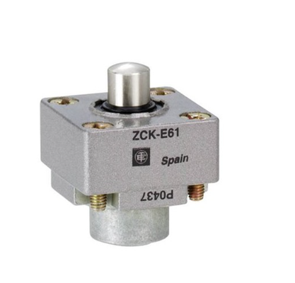 SCHNEIDER Telemecanique ZCKE61 Limit switch head, Limit switches XC Standard, ZCKE, metal end plunger