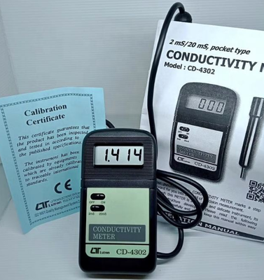 Lutron Digital Conductivity Meter Series CD-430/CD-4301 /CD-4302/CD-4303H/CD-4316SD Other Industrial Control Products