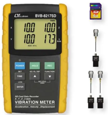 Original and Genuine Product Vibration Meter LUTRON BVB-8207SD