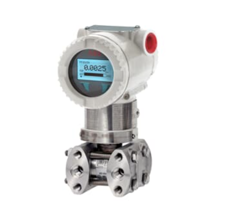 ABB Differential Pressure Transmitter with 0.055% Base Accuracy 4 to 20 mA Input and 0.2 to 60000 kPa Span Limits