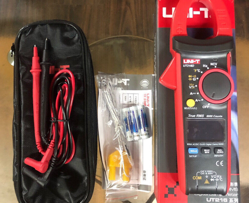 Bestseller - Original - Clamp Meter - AC/DC Clamp Universal Meter UNI-T UT216D - In large quantity available now